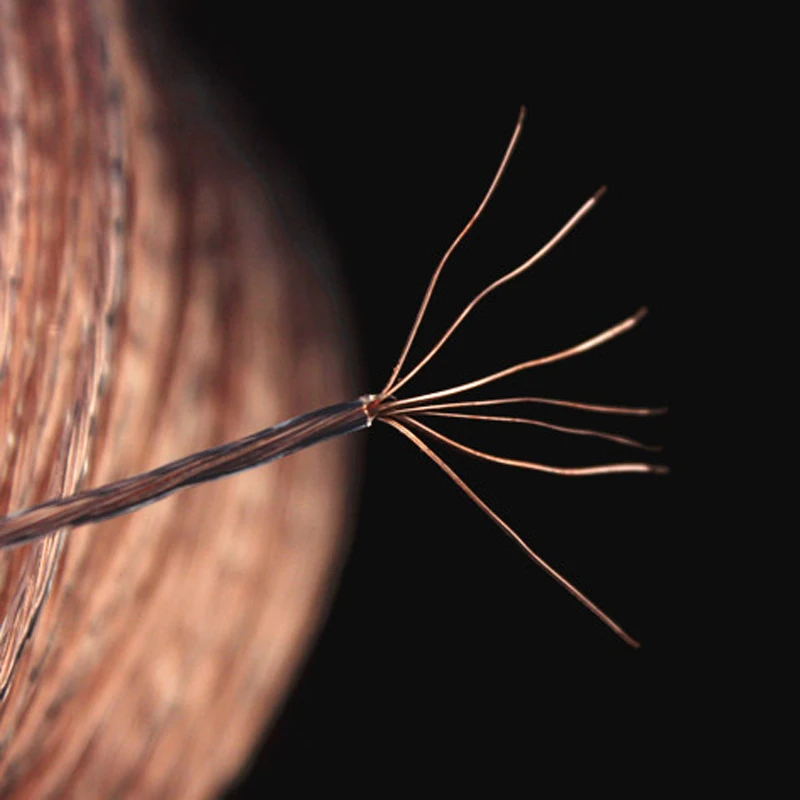 8N OCC Чистая медь аудио соединительный кабель Балансирующий провод bluck Аудио Видео