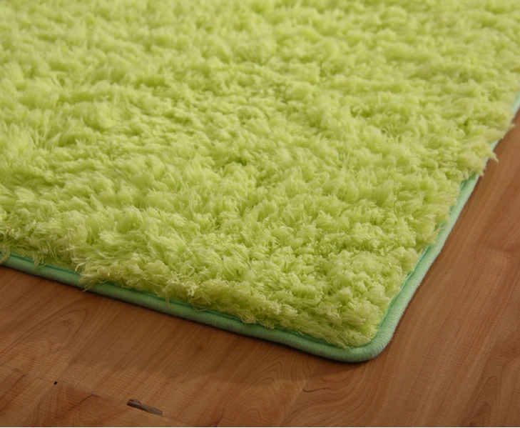 04015-Green Толстые ворсистые ковры для кухонных дорожек, моющиеся супер водопоглощающие пушистые напольные коврики, Tapis De Cuisine - Цвет: 04015-Green