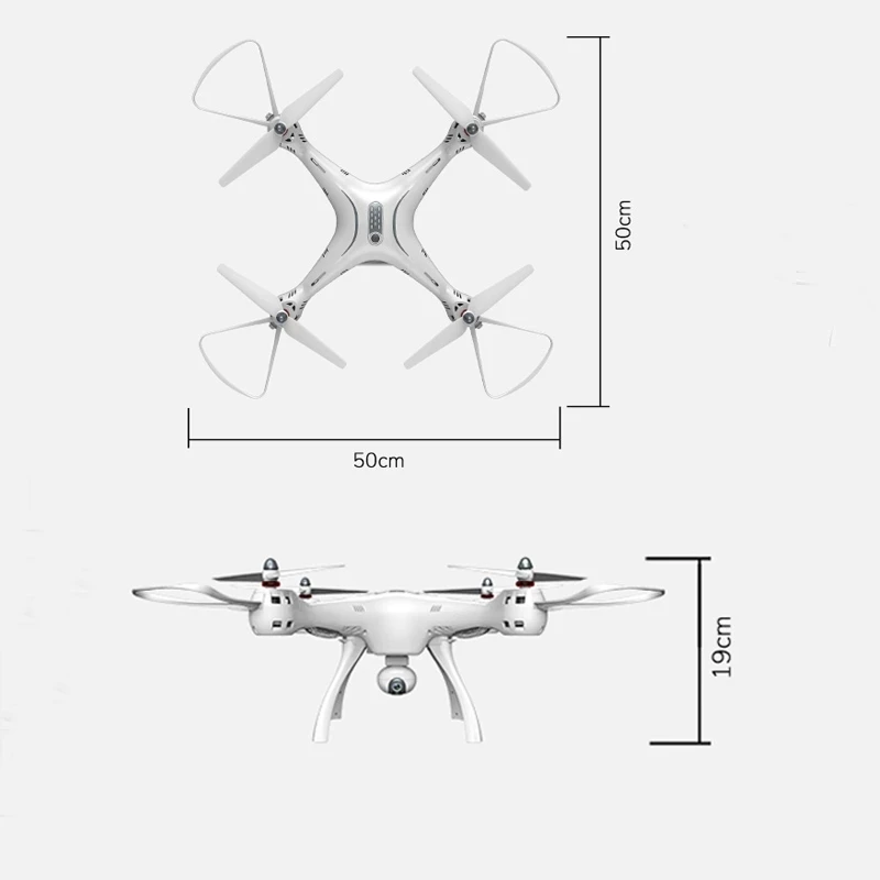 Syma X8 Pro дрона с дистанционным управлением Камера 4K 720P HD GPS Wi-Fi Fpv Quadcopter комплект 6