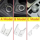 Автомобильные Мультимедийные кнопки громкости, декоративные наклейки, Накладка для Mercedes Benz C E Class W204 CLS GLK ML GLA CLA A B class