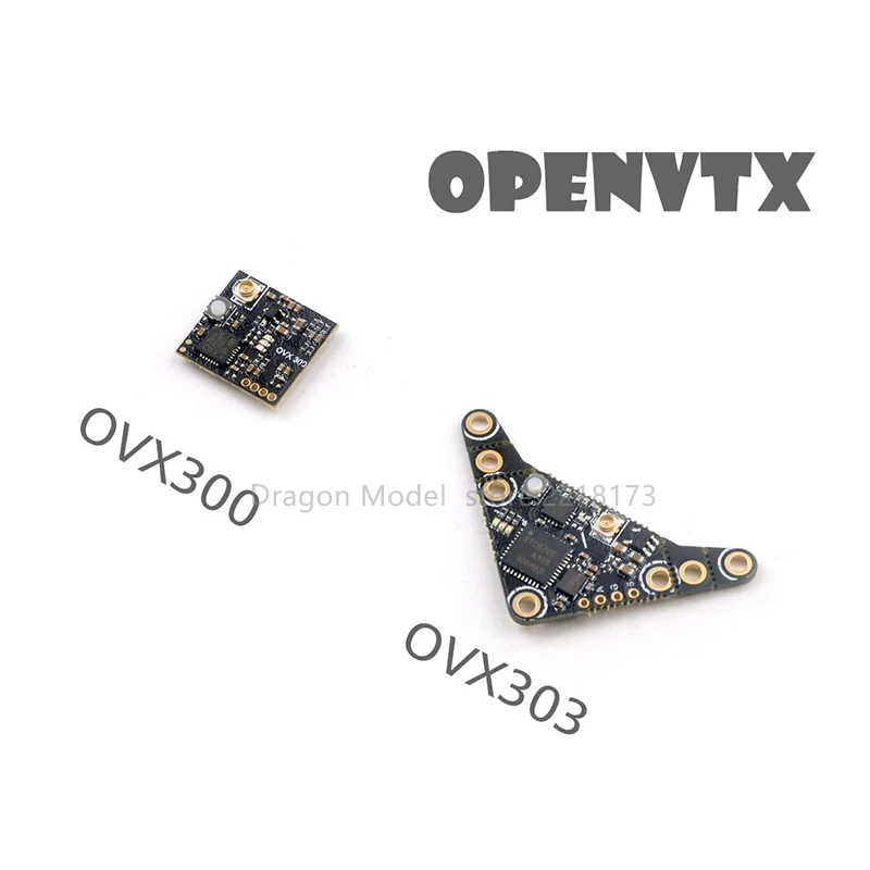 

HappyModel OVX300 OVX303 5.8G 40CH 300mW Adjustable OpenVTX Video Micro Transmitter for RC FPV Tinywhoop Nano Micro Long Range