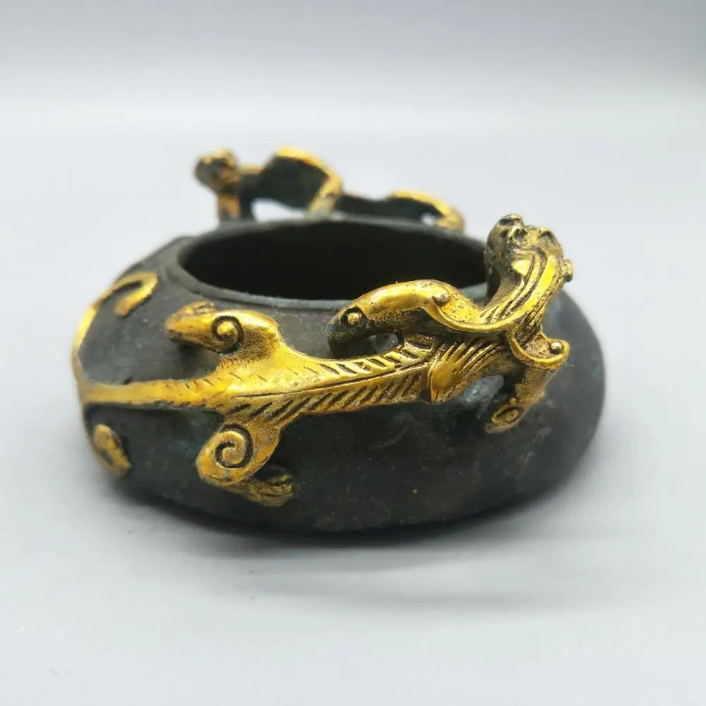 

Изысканное Латунное позолоченное черное украшение для дома