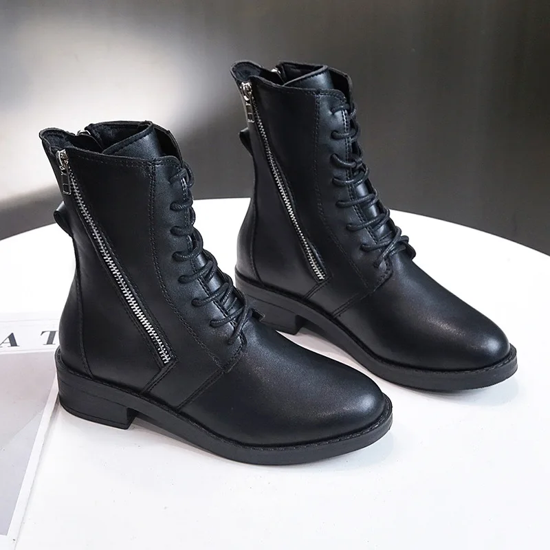 Новые ботинки martin Женская обувь в британском стиле коллекция 2019 года сезон