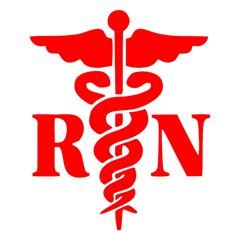 

наклейки на авто РН Медсестра Кадуцей водонепроницаемые наклейки на машину наклейка для авто автонаклейка стикер этикеты винила наклейки стайлинга автомобилей украшения на бампере автомобиля заднее стекло