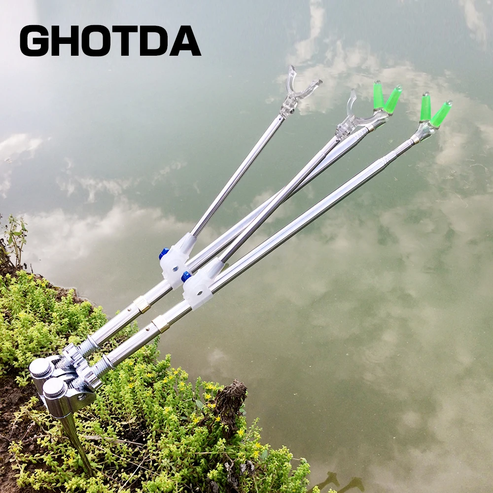 Кронштейн для удочки двух удочек из нержавеющей стали 360o вращающиеся рыболовные