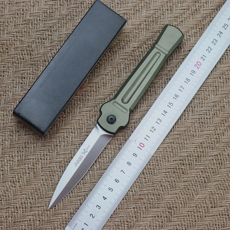 

Складной нож AKC X-treme с алюминиевым лезвием AUS-8, многофункциональный портативный инструмент для кемпинга, охоты и повседневного использовани...