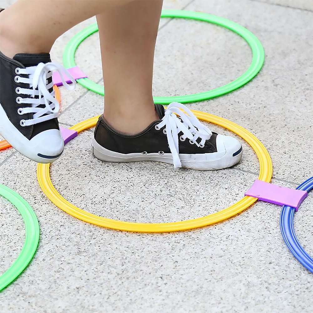 

10pcs 28cm/38cm Fast Speed Ring Football Soccer Basketball Sport Training Rings Equipment