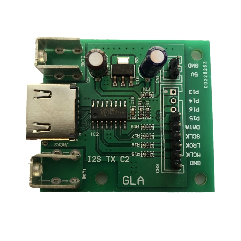 HDMI к IIS I2S DSD плата отправителя Выходная через поддерживает передачу сигнала