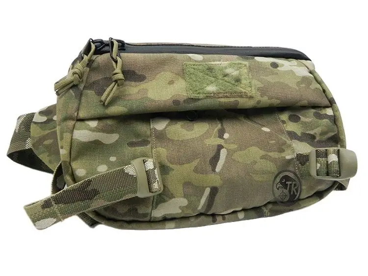 Tactical Raiders Shennong Chest Satchel Waist Bag MC Scorpion Camouflage Duonaifu Fastener