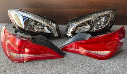 Автомобильная светодиодная фара в сборе для Mercedes-Benz CLA180 CLA200 W117 поворотный сигнал