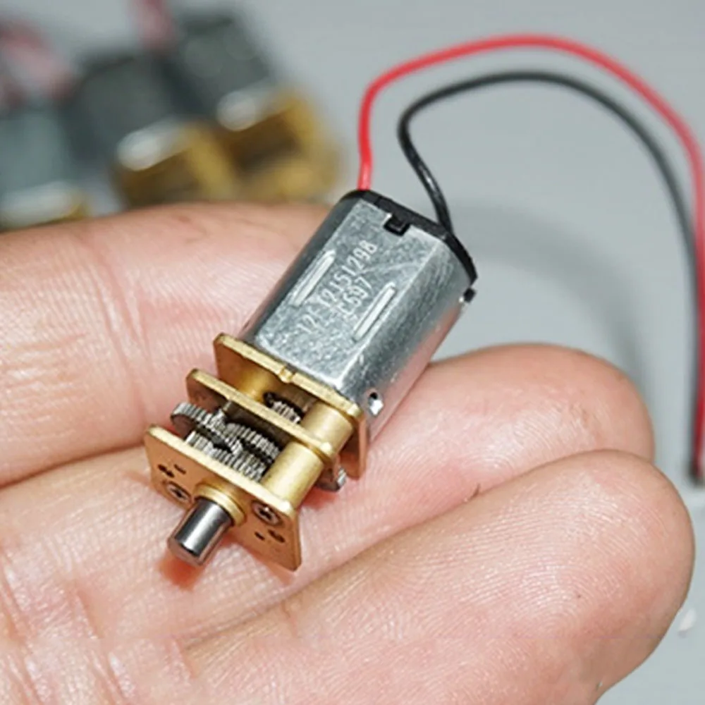 Мини-ноутбук с Редуктор 3V-5V Металл N20 точность микро мотор-редуктор большой