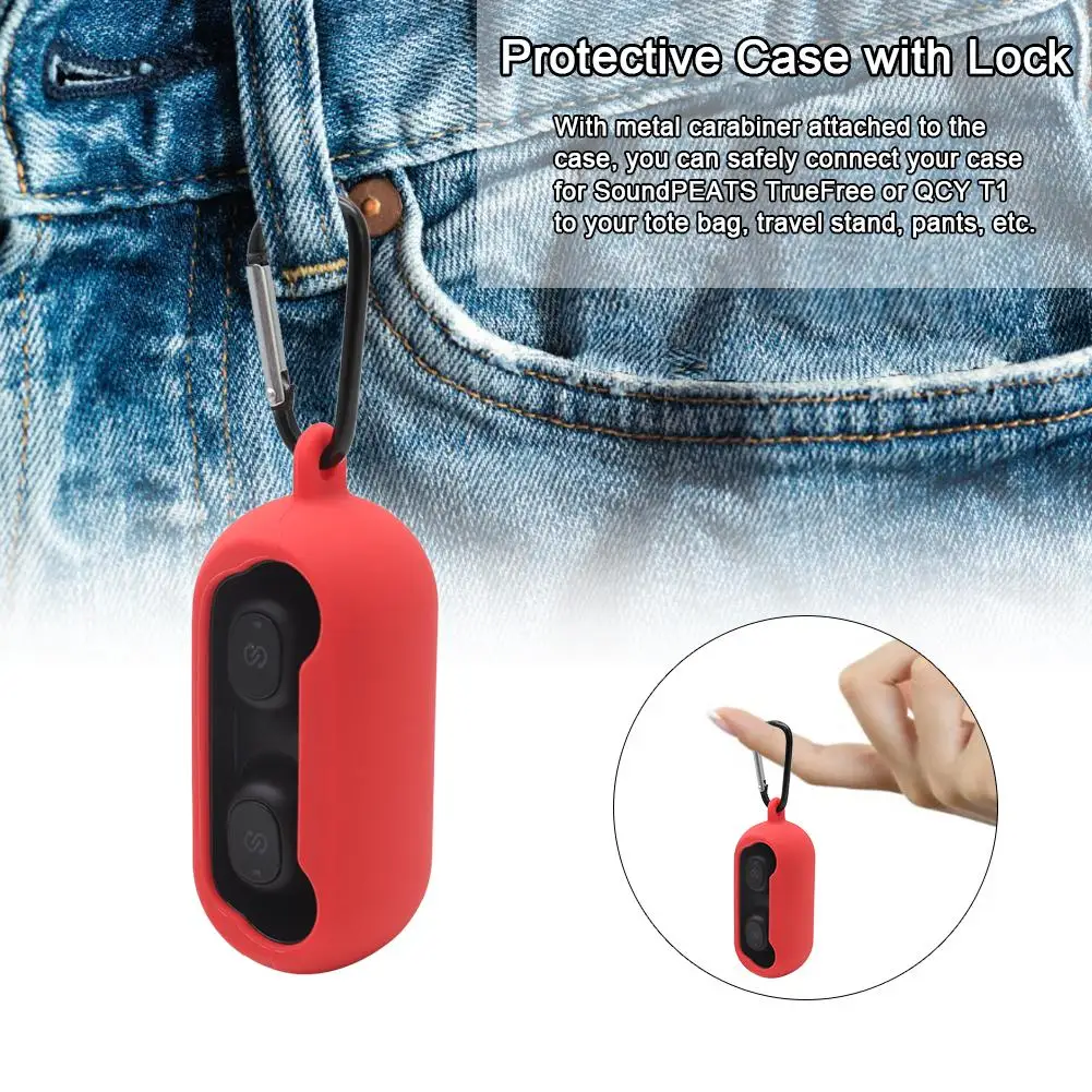 Защитный силиконовый чехол для наушников SoundPEATS TrueFree|Аксессуары наушников| |