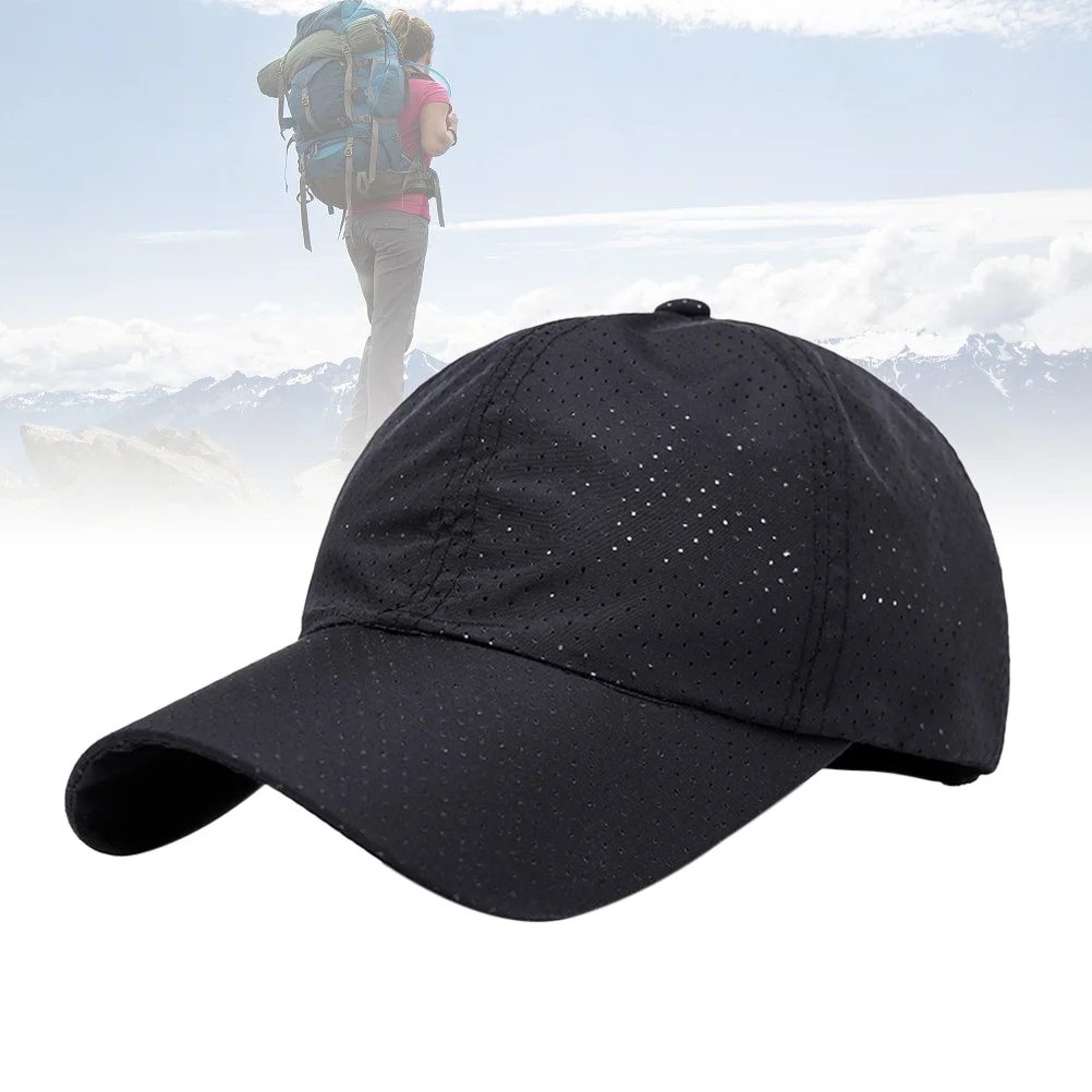 

Man Woman Sun Baseball Hat Satin Baseball Adjustable Sun Block Hat for Outdoor Walking Travel