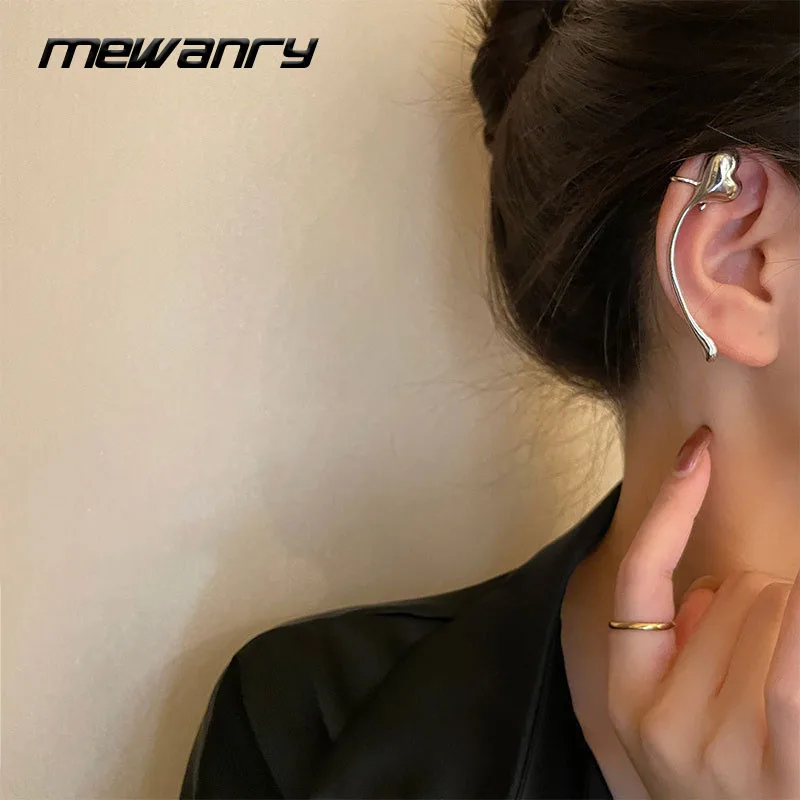 

Женские серьги-Клипсы из серебра 925 пробы, в стиле панк