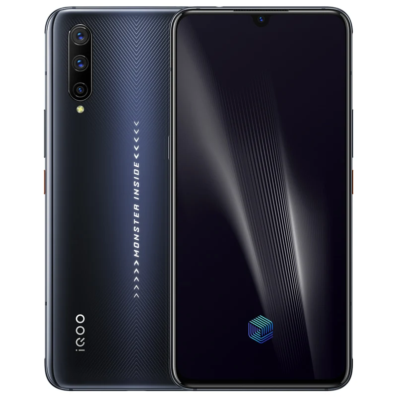 Black Vivo iQOO Pro 5G поддержка глобальной rom Google Play NFC 6,4" экран 48MP камера 44 Вт Быстрая зарядка Смартфон Snapdragon - Цвет: Black