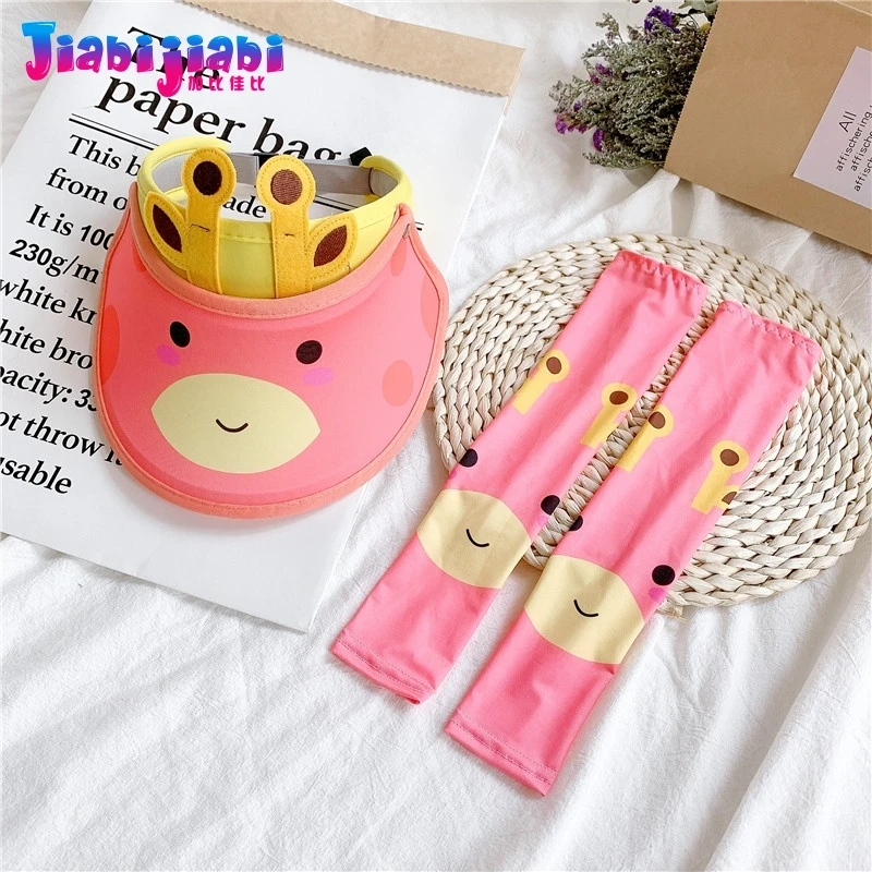 Летняя шляпа для мальчиков и девочек УФ-солнцезащитная Кепка маленьких