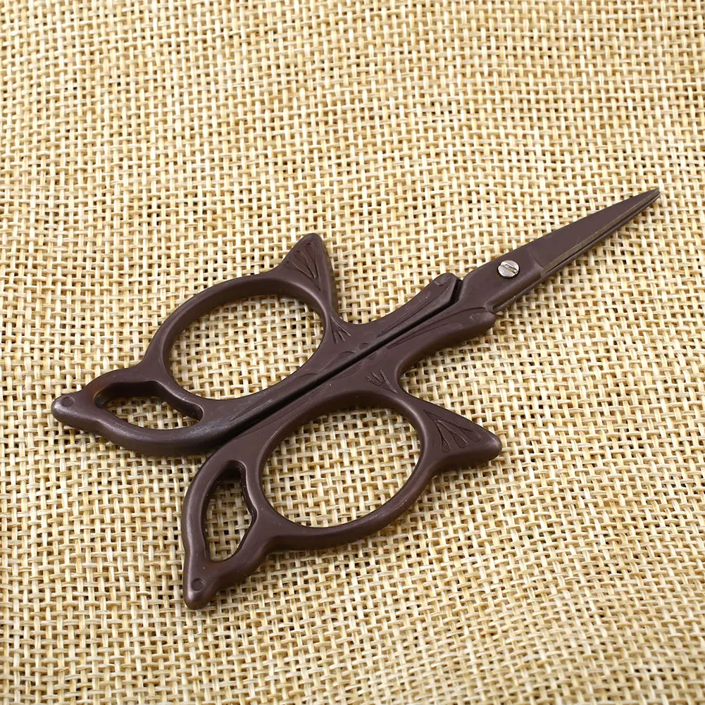 Мини из нержавеющей стали крест Бабочка Форма Ножницы ножницы Ретро инструменты