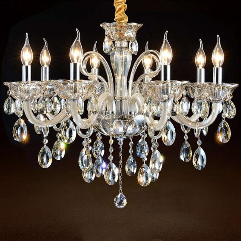 Французская роскошная хрустальная люстра для гостиной спальни домашнего