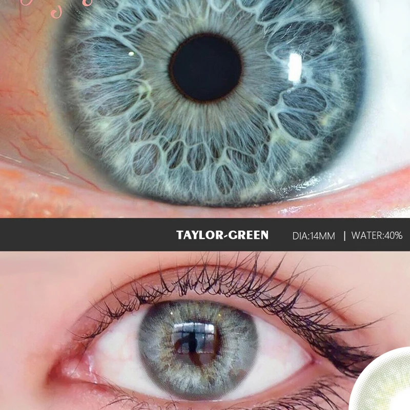 eyeshare 1pair color lens russia series color contact lenses beautiful pupil contact lens yearly use cosmetic beauty eye lenses free global shipping