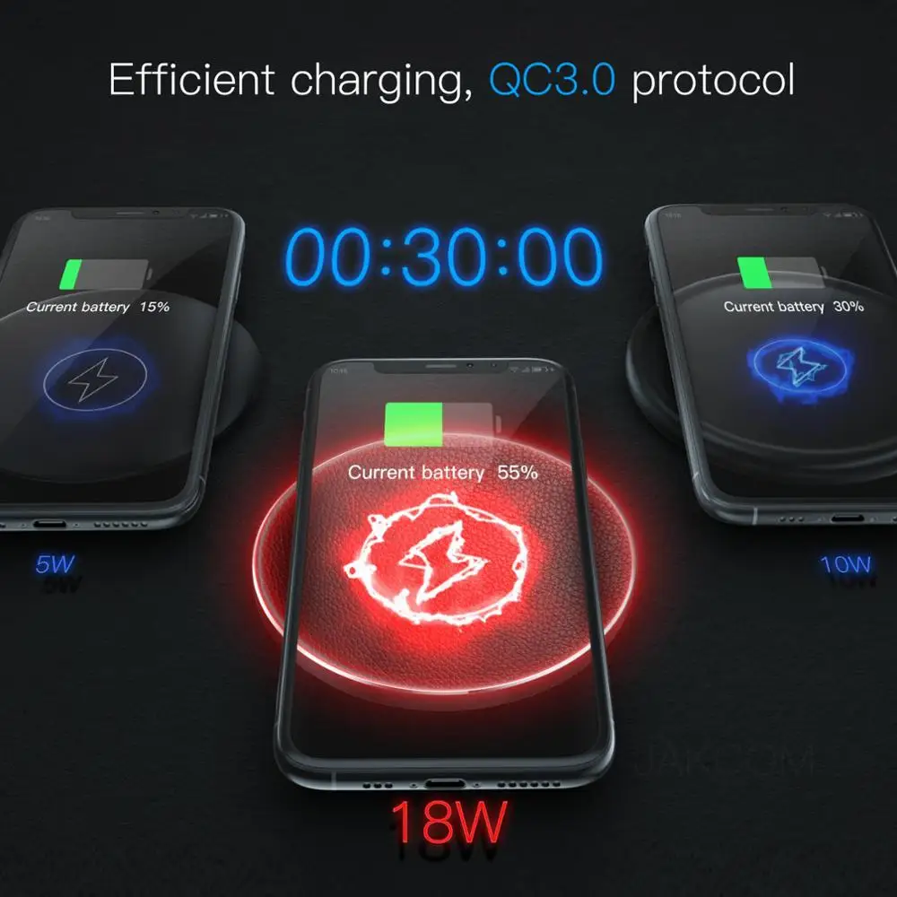 

JAKCOM TWC True Wireless Quick Charger Nice than uk a71 galaxy buds pro 3 in 1 wireless charger phone accessories car