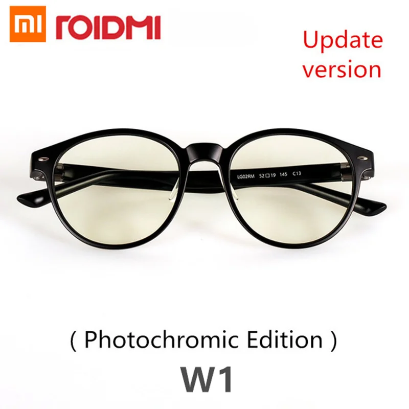 Mijia Qukan ROIDMI W1 анти-синий-лучи фотохромные защитное стекло Защита для глаз для игры в спорт телефон/ПК Xiaomi glass es