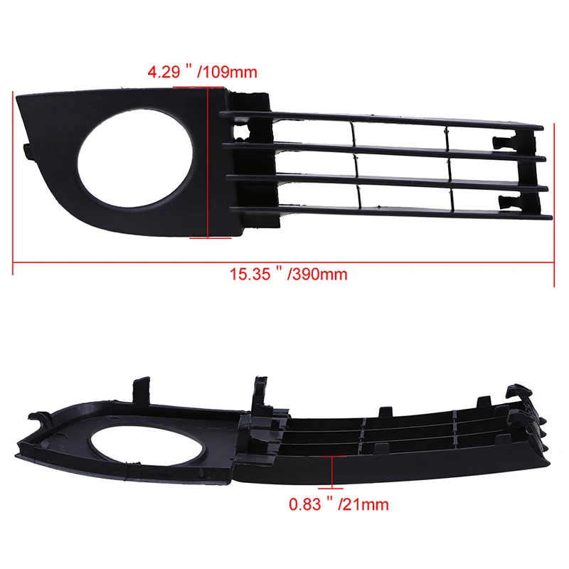 Автомобильный противотуманный светильник posbay решетка бампера для A6 quattro sedan/Avant