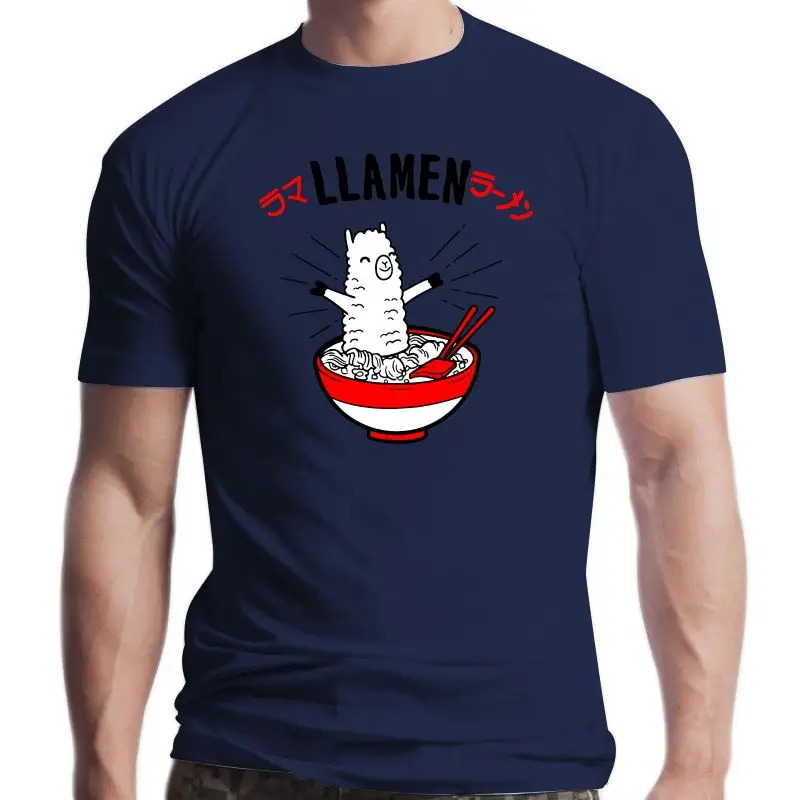 

New Mens Llamen Funny Llama T Shirt Hilarious Gift for Foodie Hilarious Sayings