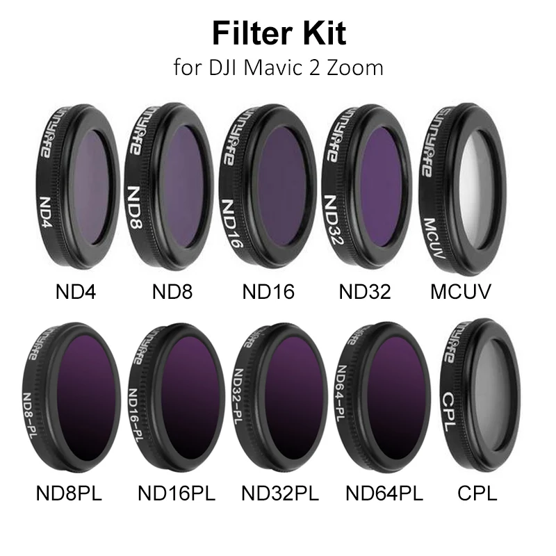Фильтр для дрона UV CPL ND8/ND16/ND32 ND64 PL нейтральная плотность поляризационные фильтры