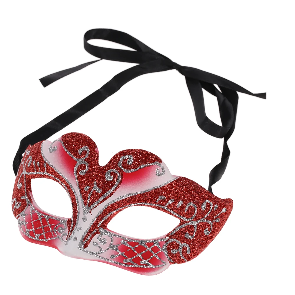 FESTNIGHT 6 цветов фантомная полумаска сексуальная пластиковая маскарадная