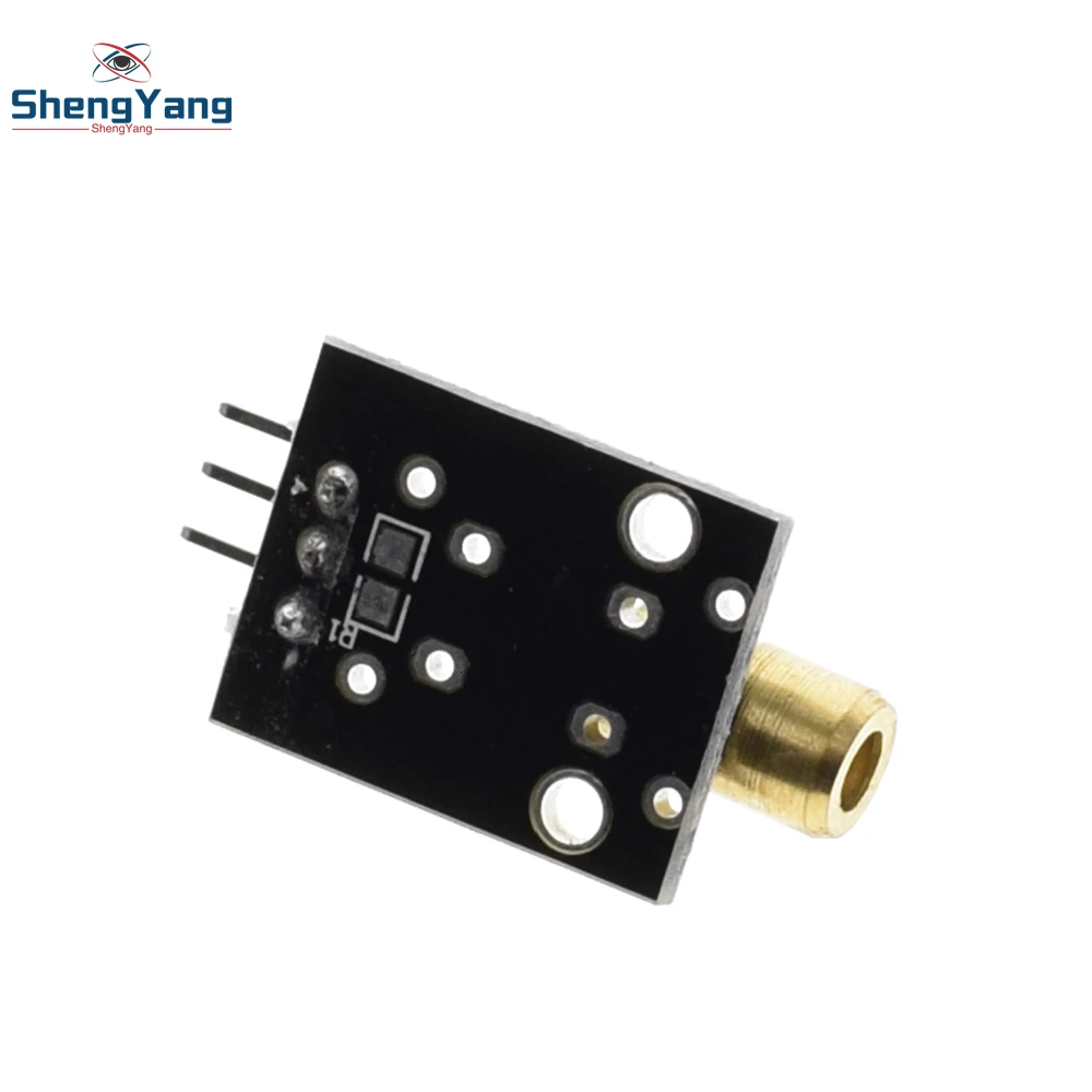 Умная электроника KY-008 3pin 650nm красный лазерный передатчик Dot диод Медная головка модуль для Arduino AVR PIC DIY