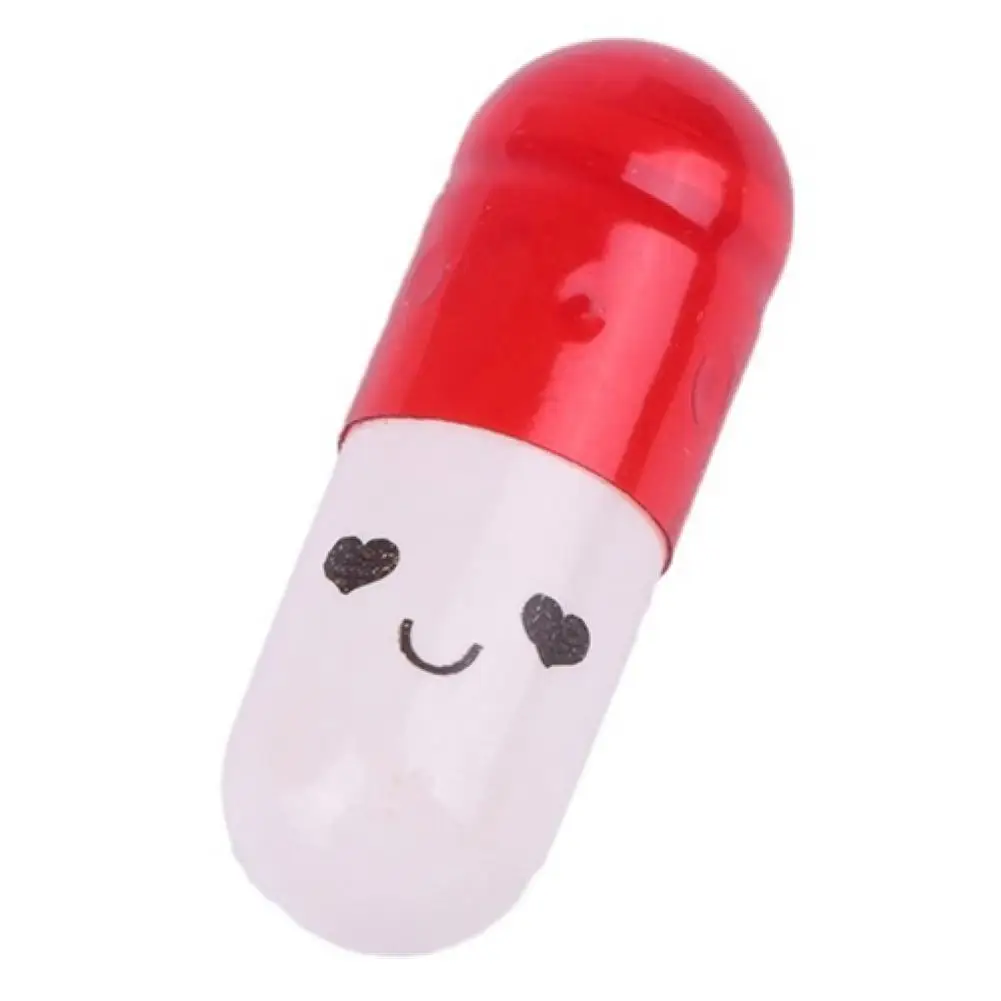 

50 Pcs Message Storage Bottle Capsule Letter Cute Love Friendship Half Color Pill Kids Educational Toys for Children Gifts
