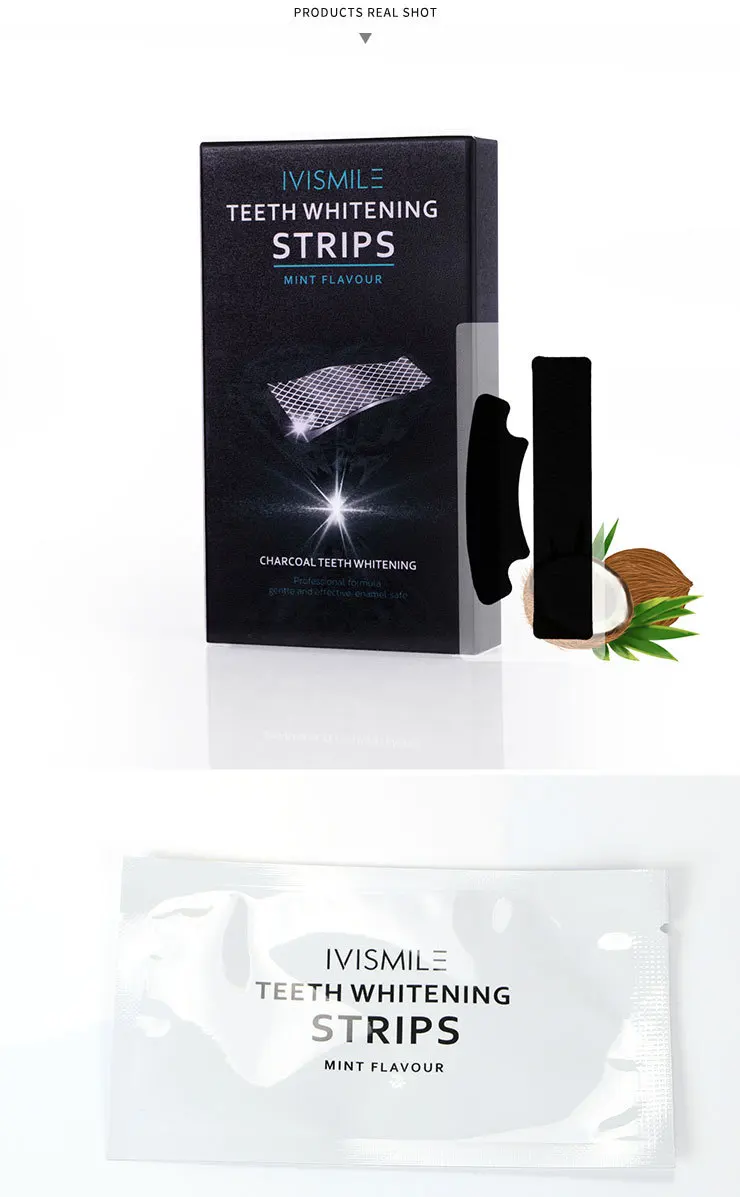 

Teeth Whitening Strips Dental Oral Hygiene Care Cleaning Serum Protect Gums 7Pair