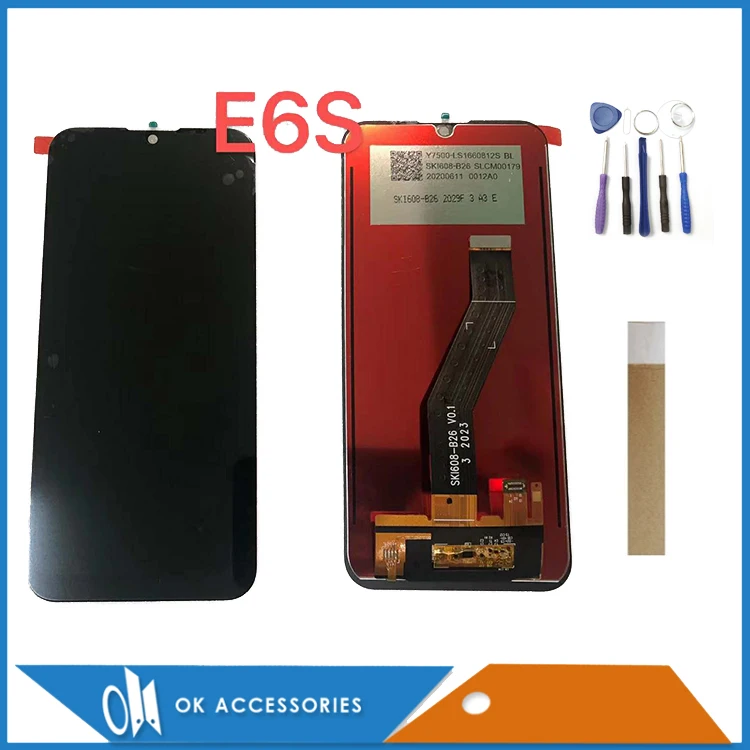 

Оригинальный для Motorola Moto E6s 2020 XT2053-1 XT2053-2, XT2053-3 для Moto E6S ЖК-экран сенсорный Digitalizad с наборы