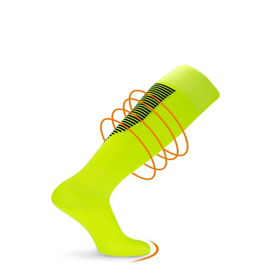 Тонкие футбольные носки мужские весенние и летние длинные Дышащие выше колена