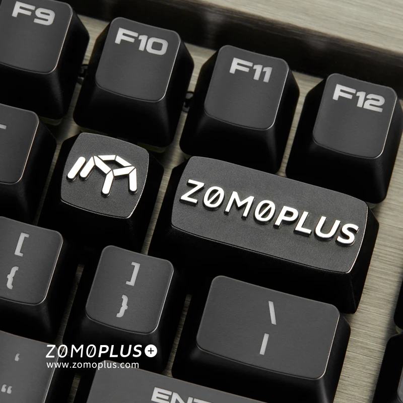 Zomo логотип Artisan Keycap с ЧПУ анодированный алюминий совместимый переключатель Cherry MX