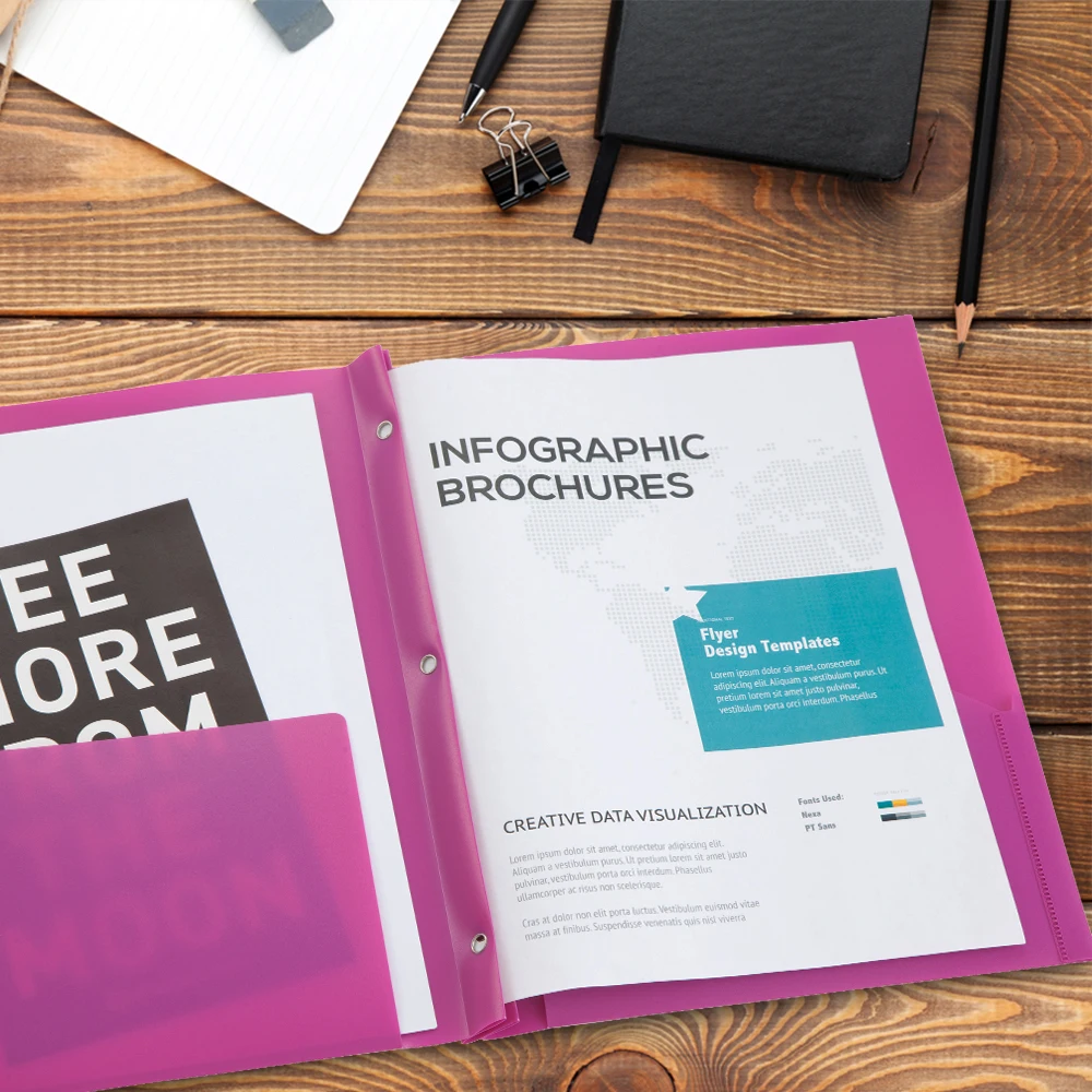 Вулканизационный пресс конвейерных поли папки с 2 карманами файл папка портфель 3