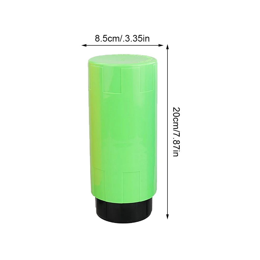 

Tennis Ball Saver Pressure Plastic Jar Outdoors Container Cover Lightweight Convenient Storage Can Household Sports Green
