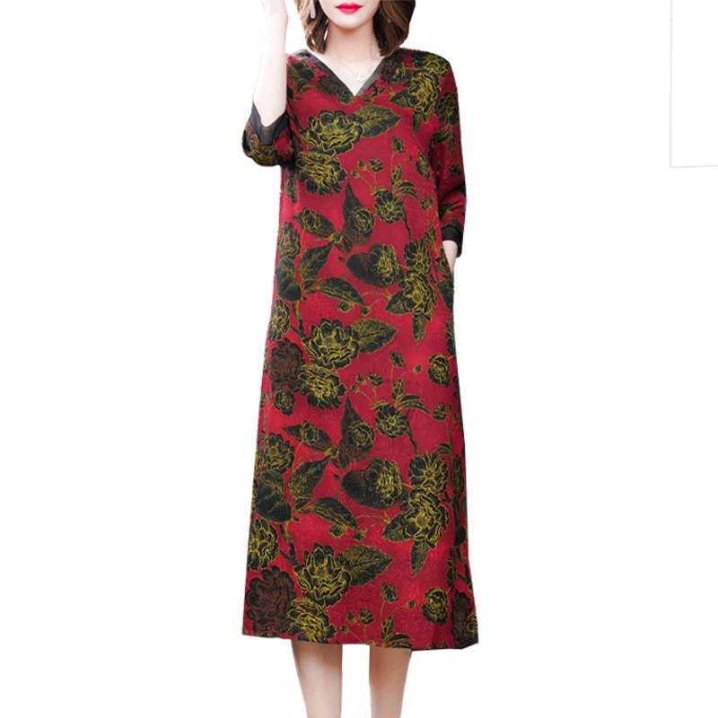 

COIGARSAM 4XL Plus Size Women dress Summer Dresses 8716
