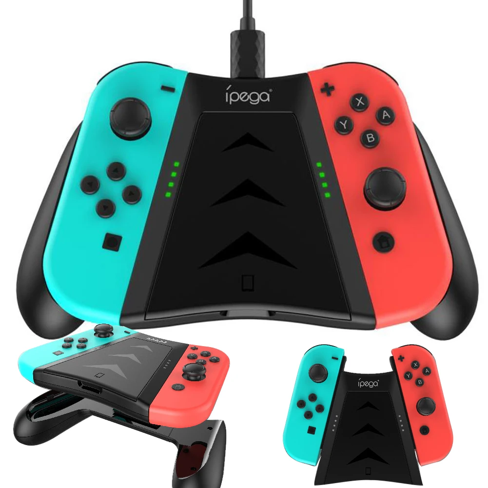 

Charger Stand For Nintend NS Switch Joycon Grip Handle Charging Grip Dock Station Holder For Nintend Switch NS Joy-Con