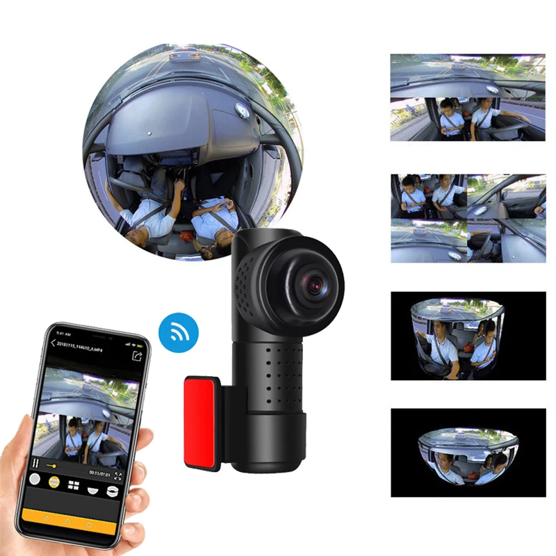 Автомобильный видеорегистратор экшн камера DVR (устройство цифровой записи) HD 360