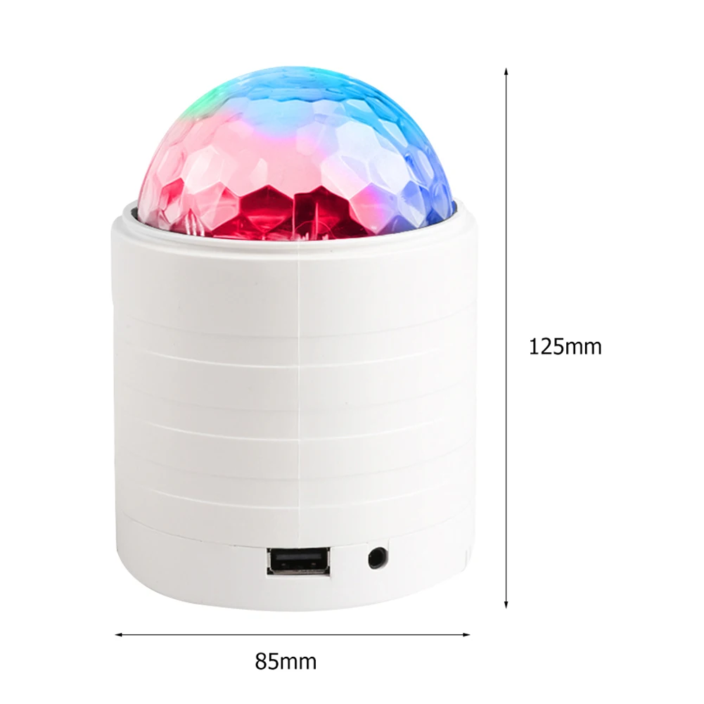 

6 Color DJ Strobe Led Disco Ball Laser Projector RGB Stage Light Effect Light Christmas Party Dance Decor With Controller New