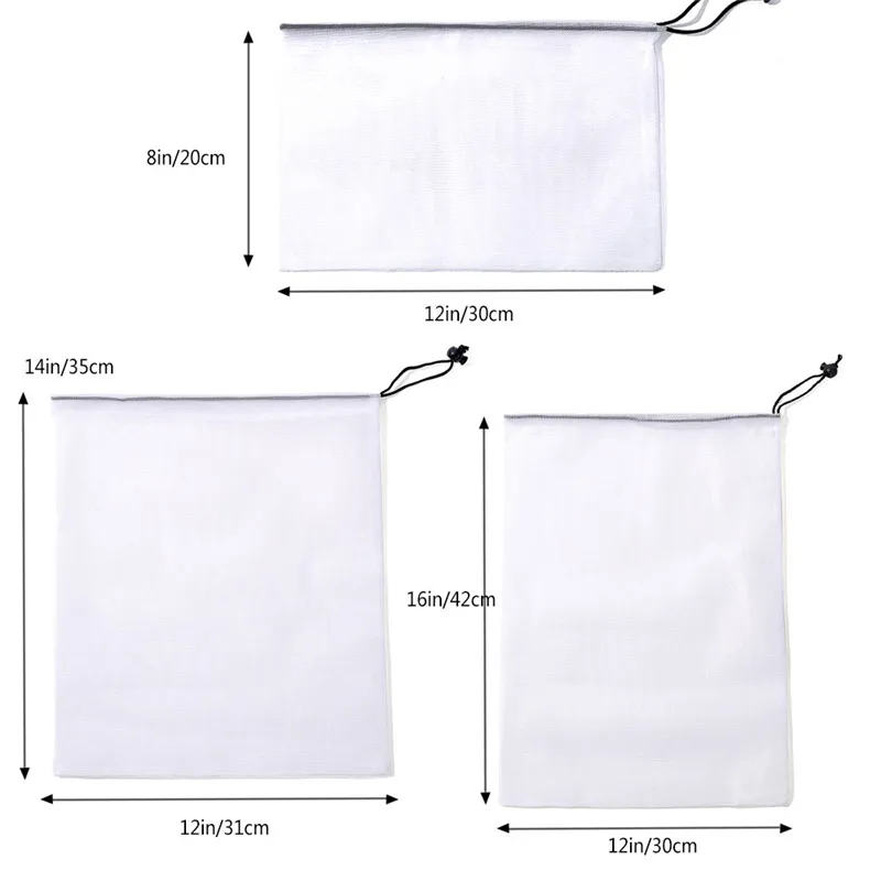 15 шт. фруктовые экологические хозяйственные сумки из полиэстера Модный пищевой