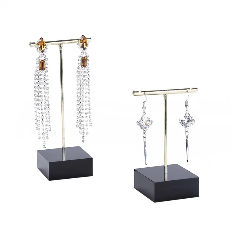 

Metal Acrylic Earring Display Stand Steel Earring Holder Earring Organizer Jewellery Case Jewelry Stand 2pcs/set