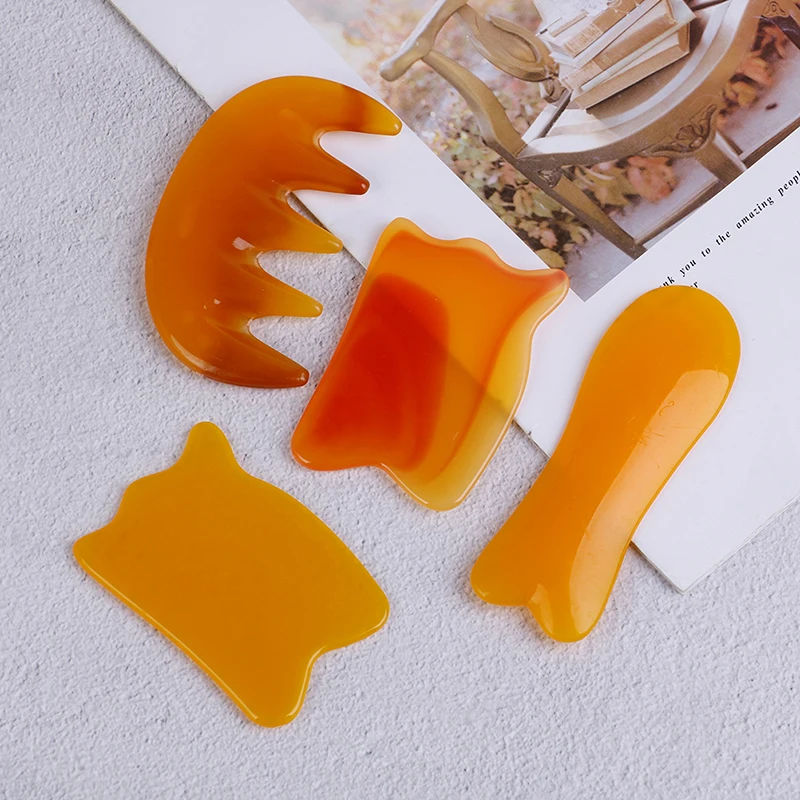 Массажный инструмент Guasha для акупунктуры спа-терапия Массажер Gua Sha