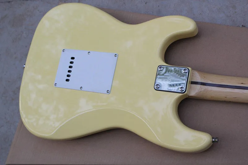 Оптовая продажа Высококачественная электрогитара на заказ ST Chrome Tremolo stratocast-er |