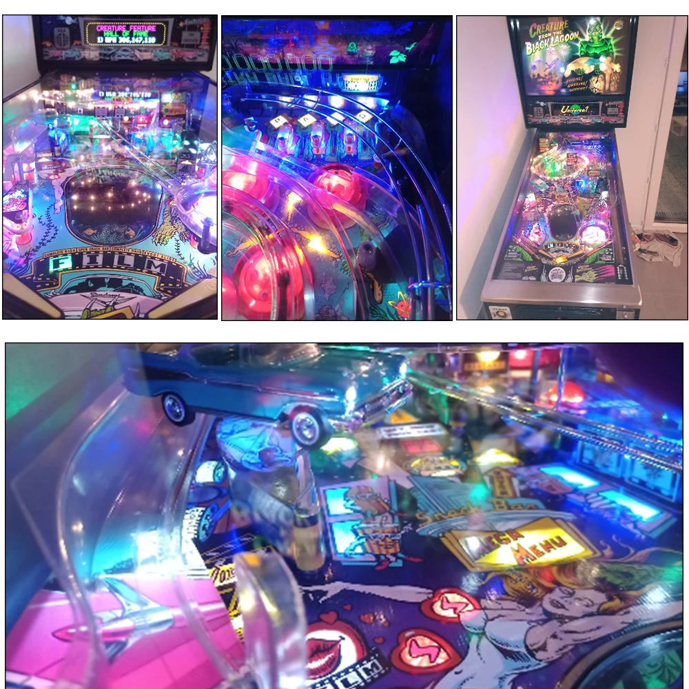 Оптовая! 100X 6V 6.3V AC DC Неполярная светодиодная лампа BA9S T4W T11 53 57 1895 1891 64111 для пинбола