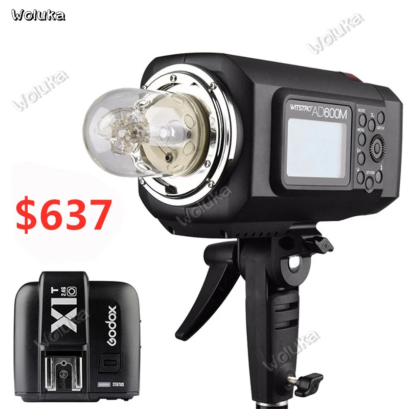 Godox AD600M 600W 2 4G 8700 мА/ч литий ионным Батарея Портативный стробоскопическая вспышка