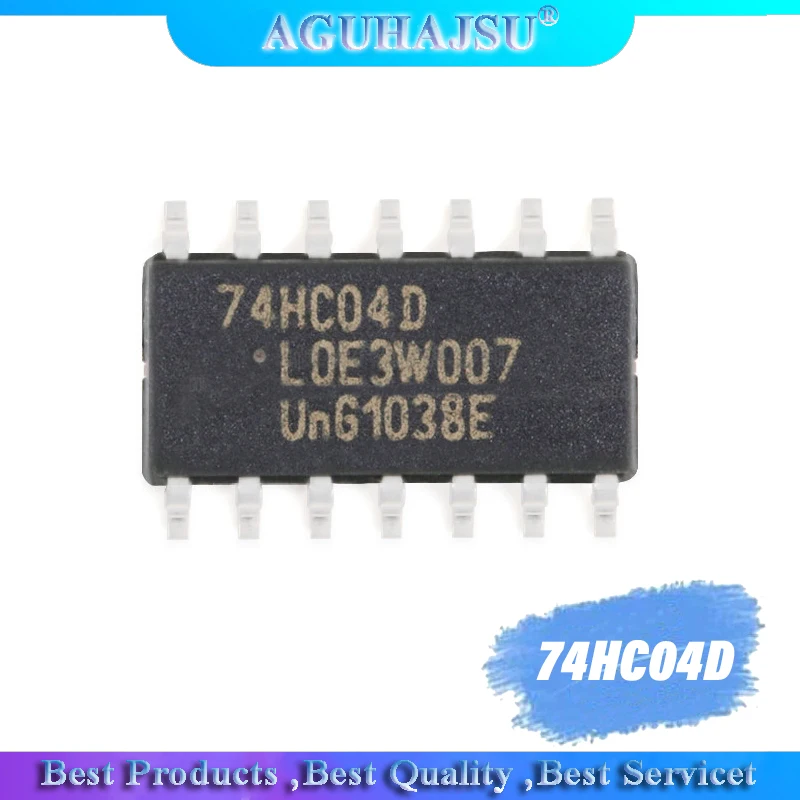 20 шт. 74HC04D SOP14 74HC04 SOP SN74HC04DR SMD новый шестиинверторный логический чип