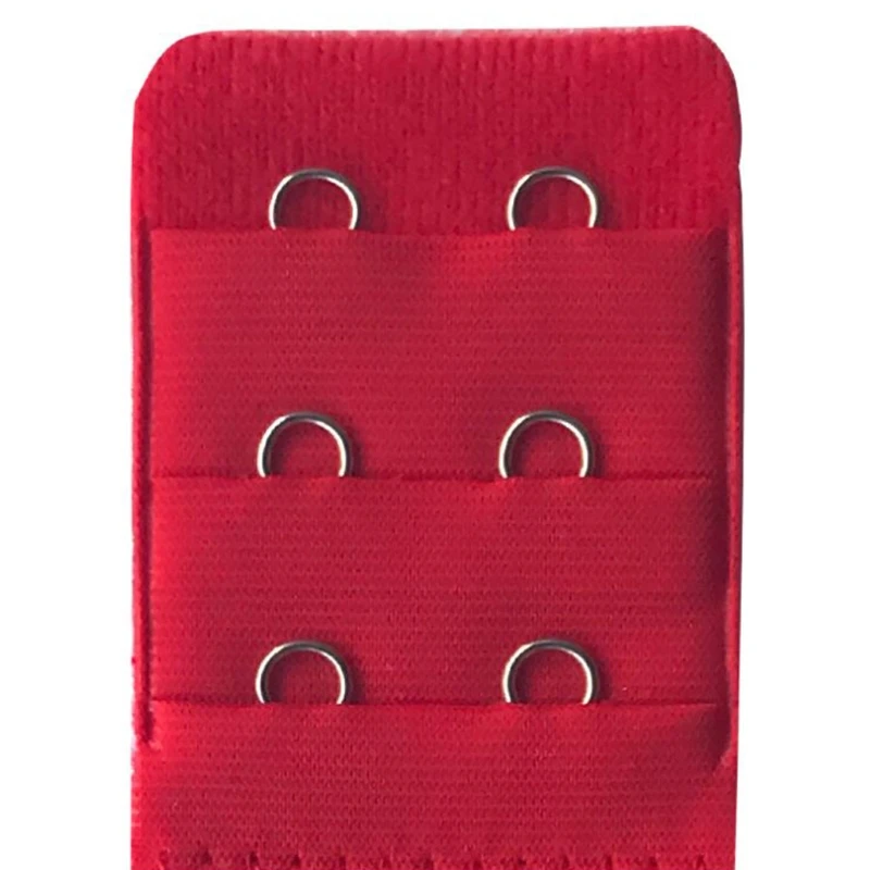 

Women 2 Hook Bra Extender Elastic Underwear Extension Strap Clip Expander Buckle