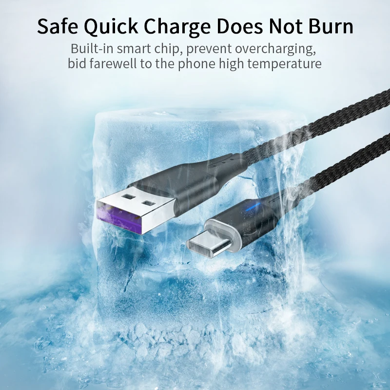 Магнитный кабель 5A Supercharge Micro usb type C, зарядный провод для huawei P30 P20 mate 20 Pro, линия быстрой зарядки для iPhone XS MAX